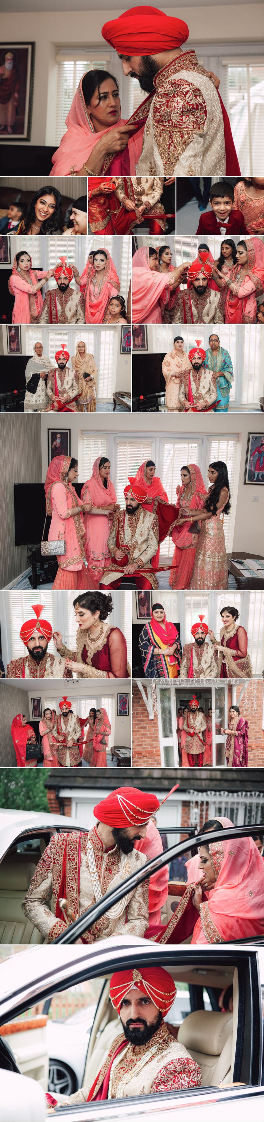 Sikh Wedding photography at Heart of England 4 1