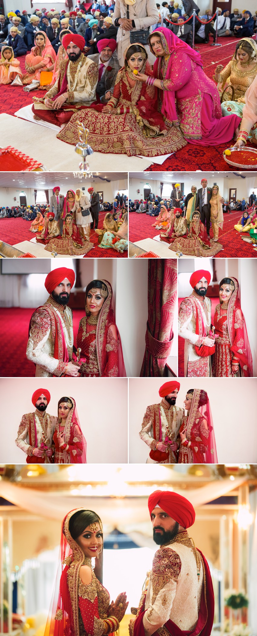 Sikh Wedding photography at Heart of England 9 1
